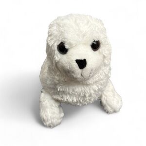 Wild Republic White Seal Plush Stuffed Animal 12”